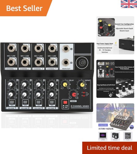 Mixer portatile canali per - 8,