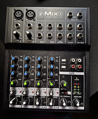 Mackie mix8 mixer compatto - mixer,