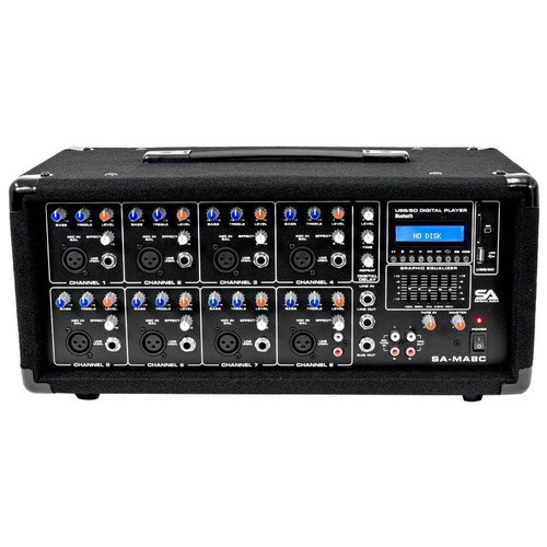 Mixer sismico audio canali - 8,