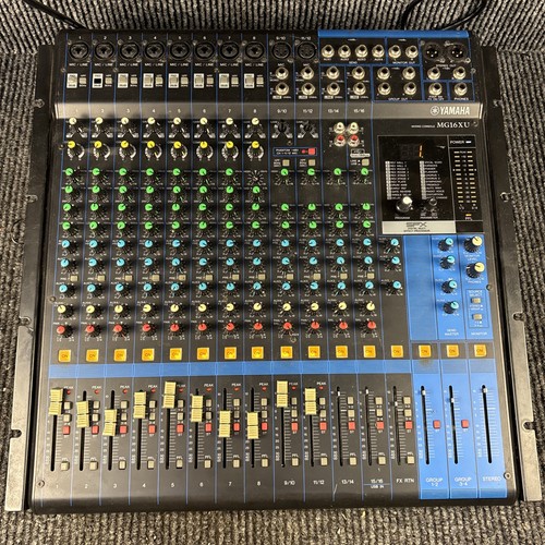 Yamaha mg16xu console mixer - console, 16