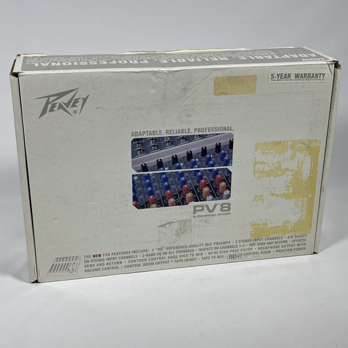 Peavey pv8 mixer canali - peavey,