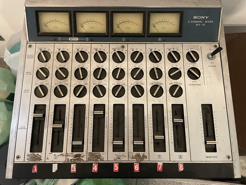 Vintage sony channel mixer - vintage,