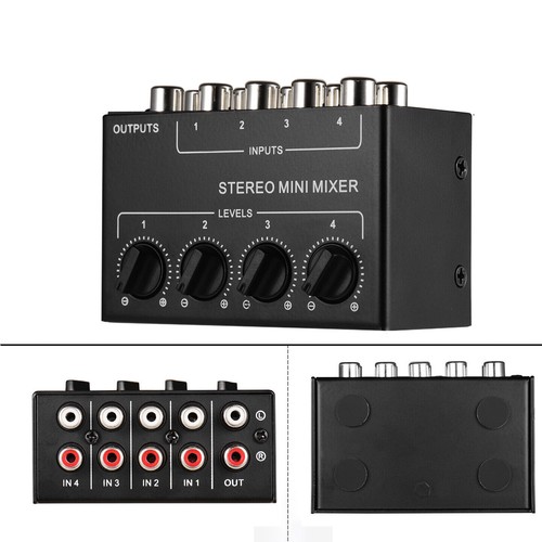 Mini mixer audio stereo - mixer,
