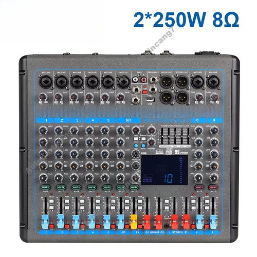 Mixer console audio canali - audio, 8