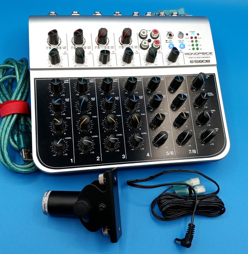 Mixer audio canali - 8, monoprice