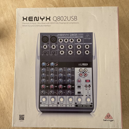Behringer xenyx q802usb mixer - xenyx,