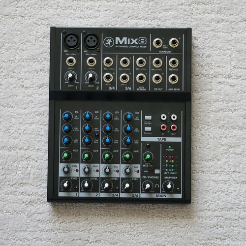 Mackie mix8 mixer compatto - mackie, 8