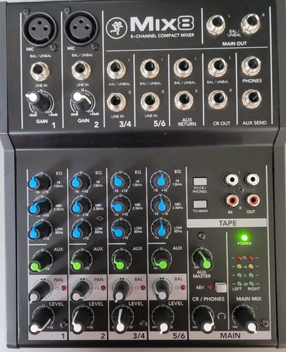 Mixer canali mackie mix8 - 8,