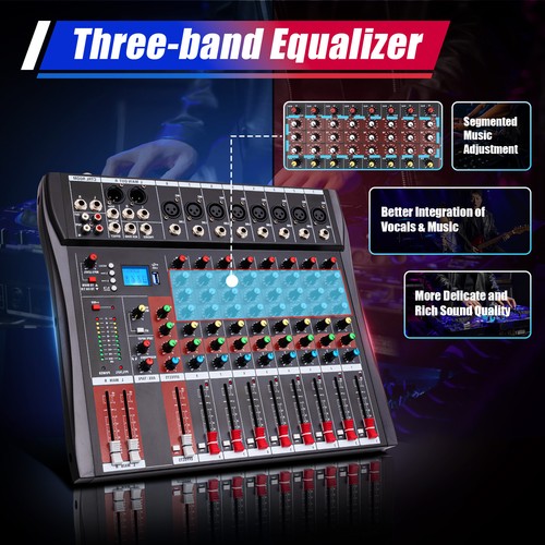 Console mixaggio usb 8 - di,