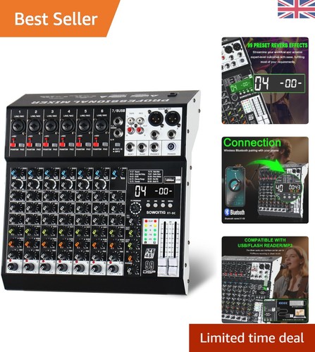 Console mixer compatta 8 - console,