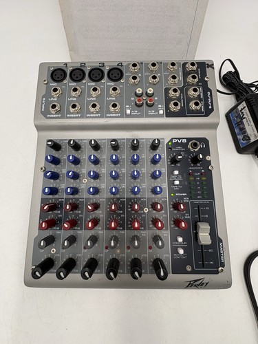 Peavey pv8 mixer audio - peavey,