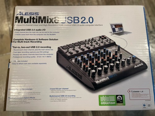 Alesis multimix usb 0 - 8,