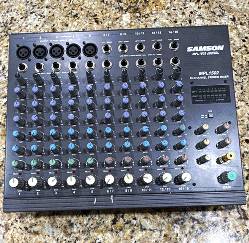 Samson mpl1502 console mixer - mpl1502,